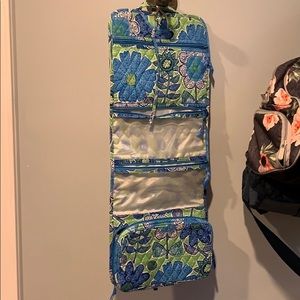 Vera Bradley toiletry travel bag.